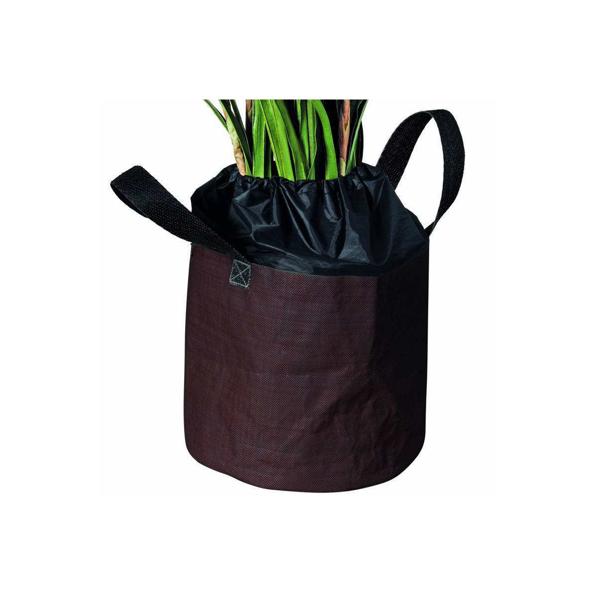 Multitanks - Sac de protection contre le gel L Ø 40 x 35 cm marron pour plantes en pots - Imagen 1