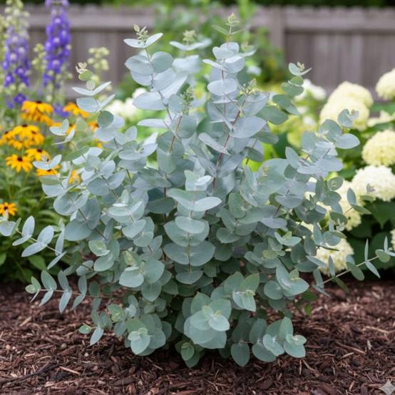 Eucalyptus Baby Blue, Gommier argenté - Pot de 7,5L - 60/80 cm - Image 3