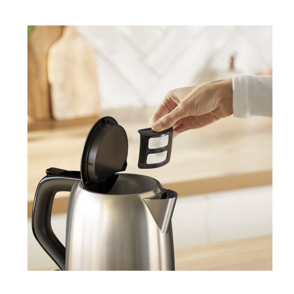 Moulinex - Bouilloire sans fil 1l 2400w  mini inox BY5S2DE0 Moulinex - Image 3