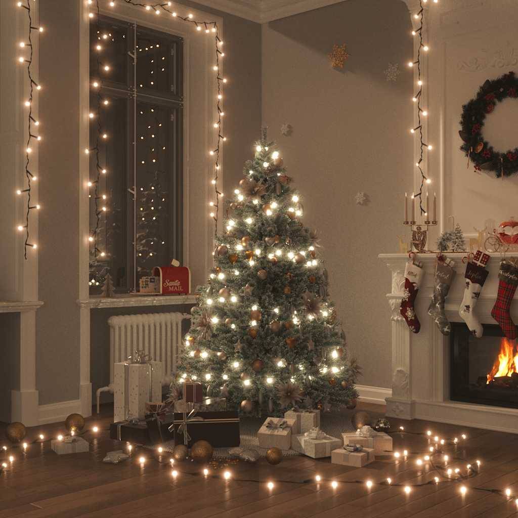 Guirlande Lumineuse LED 150 Lampes Déco Fêtes Blanc Chaud 15 m – ComfortXL Outdoor Living - Image 1