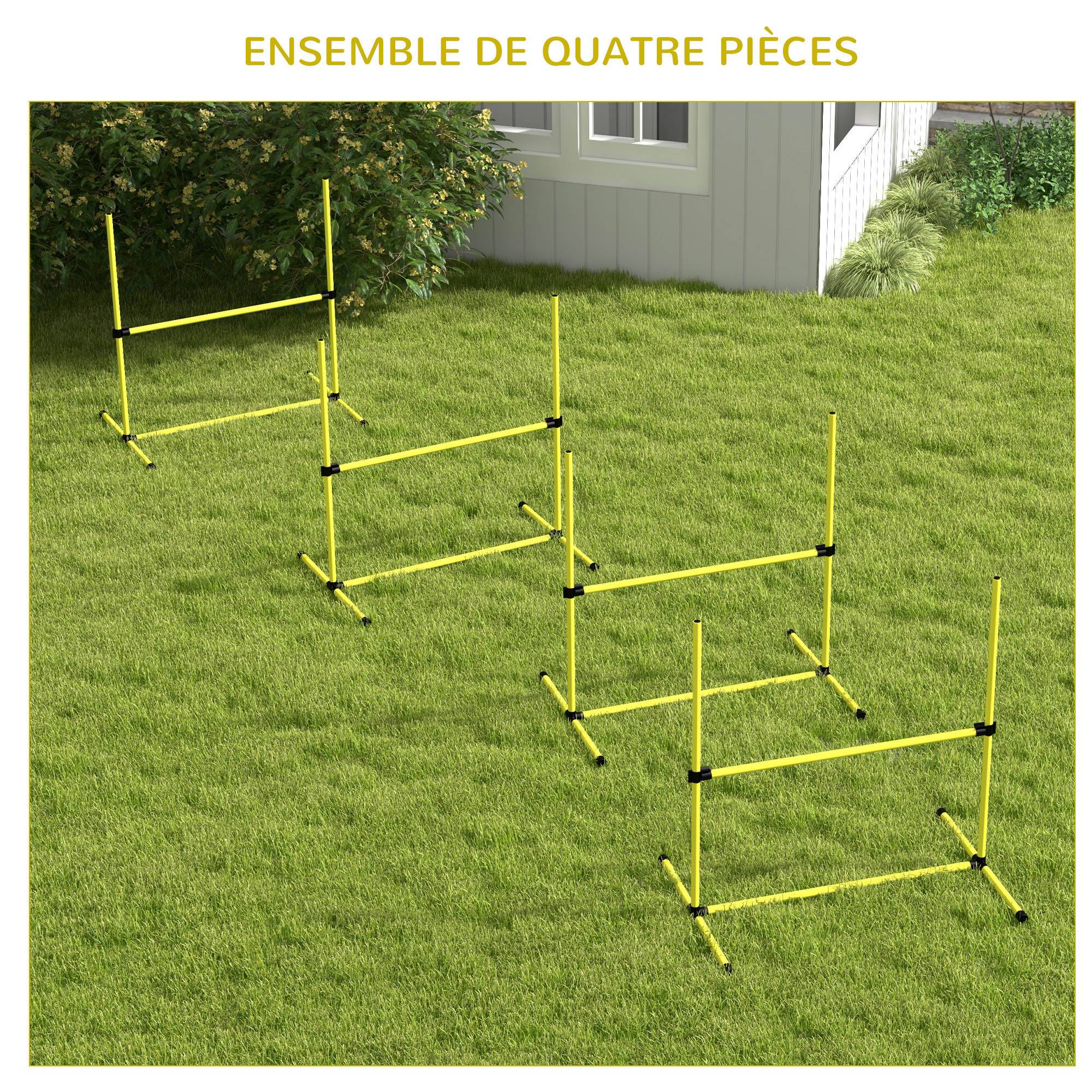 Obstacles d'agilité pour chien plastique bleu 99 x 65 x 94 cm - PANGIVO - Image 7