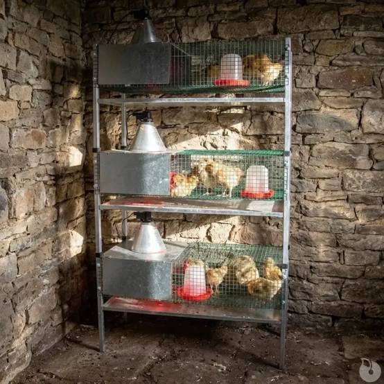 Kit complet 3 cages éleveuses poussins ou cailles - Image 4