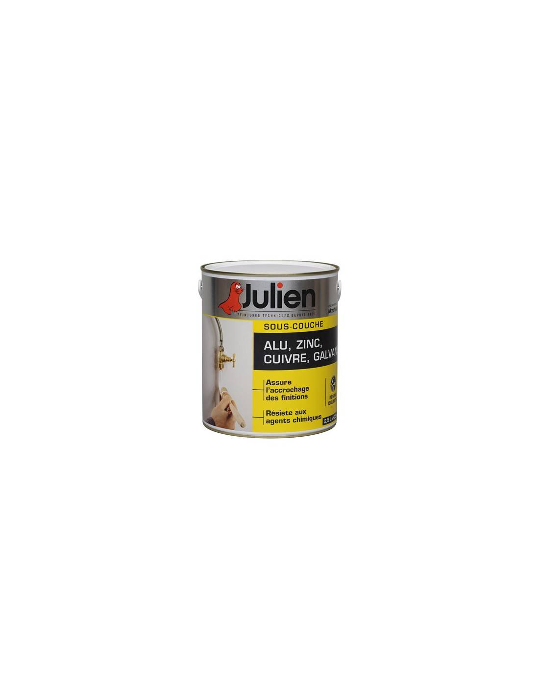 Julien - Peinture Sous Couche Alu/zinc/galva 0l5 - Julien