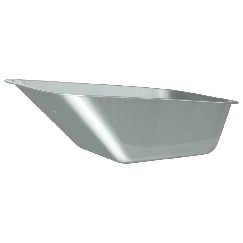 PANGIVO - Plateau de brouette acier argenté 88 x 60 x 32 cm - PANGIVO - Image 7