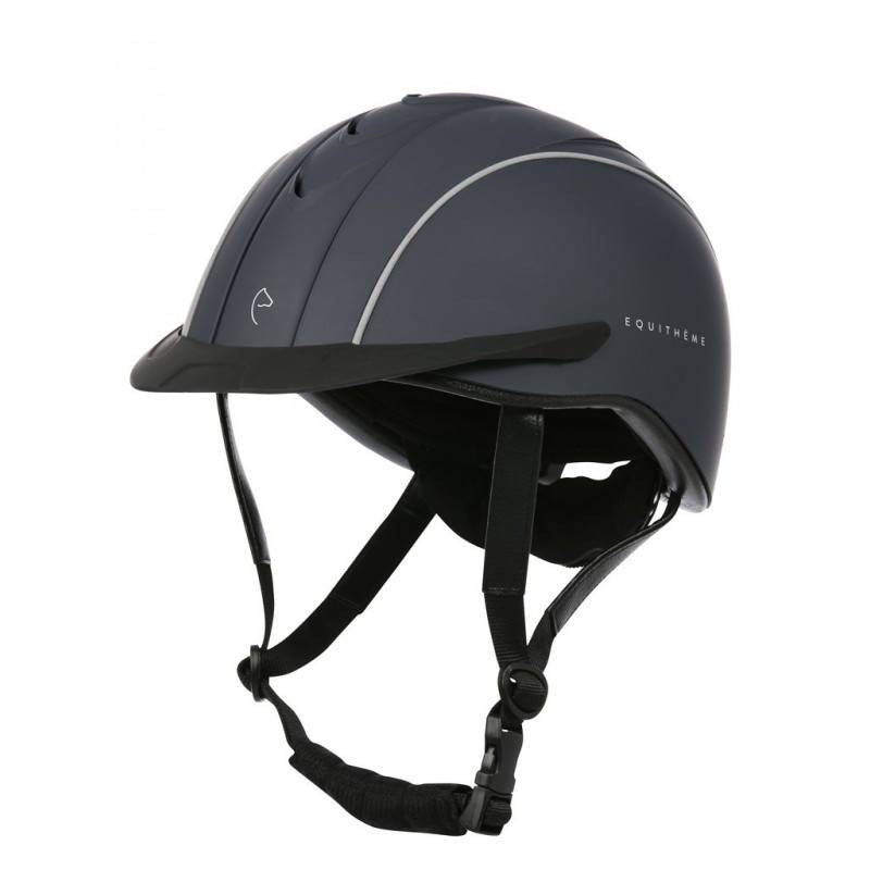 Casque Equithème "Compet" - Marine - Taille L