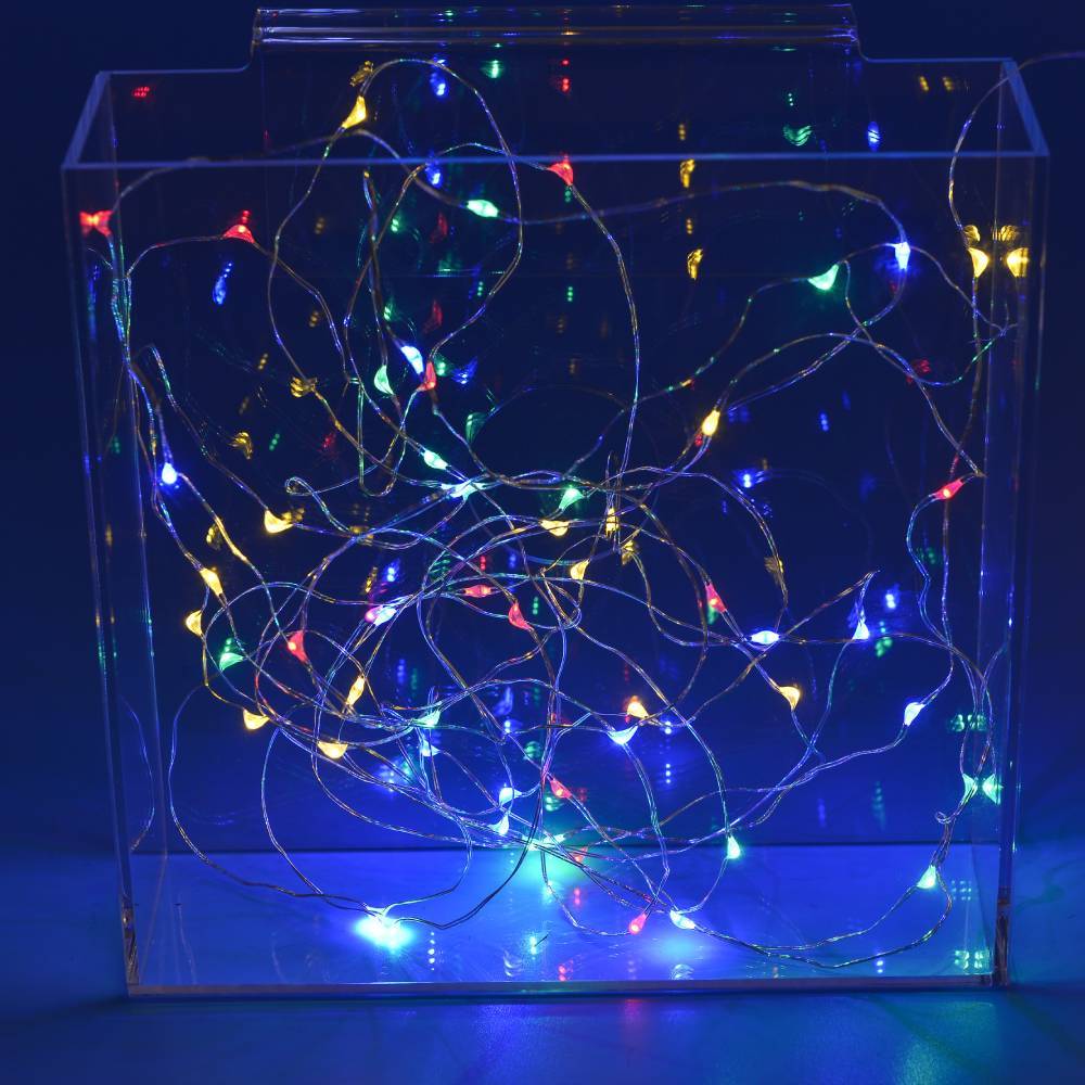 Guirlande lumineuse led fil cuivre électrique - Imagen 2