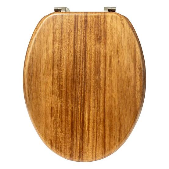 Five - Abattant WC en Bois Blanc et Naturel A47 - Bricolage Five - Abattant WC en Bois Blanc et Naturel A47 - Bricolage