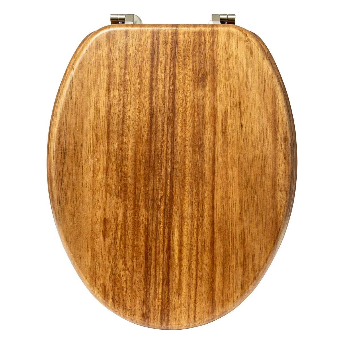 Five - Abattant WC en Bois Blanc et Naturel A47 - Bricolage