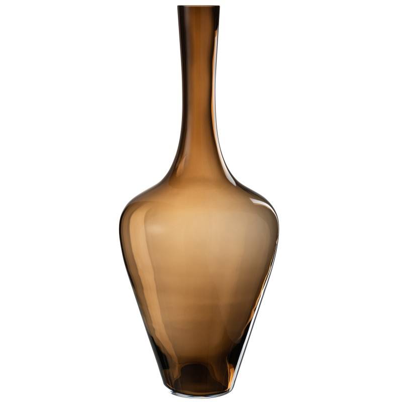 J-Line - Vase en verre marron 29x29x71 cm - J-Line - Image 1