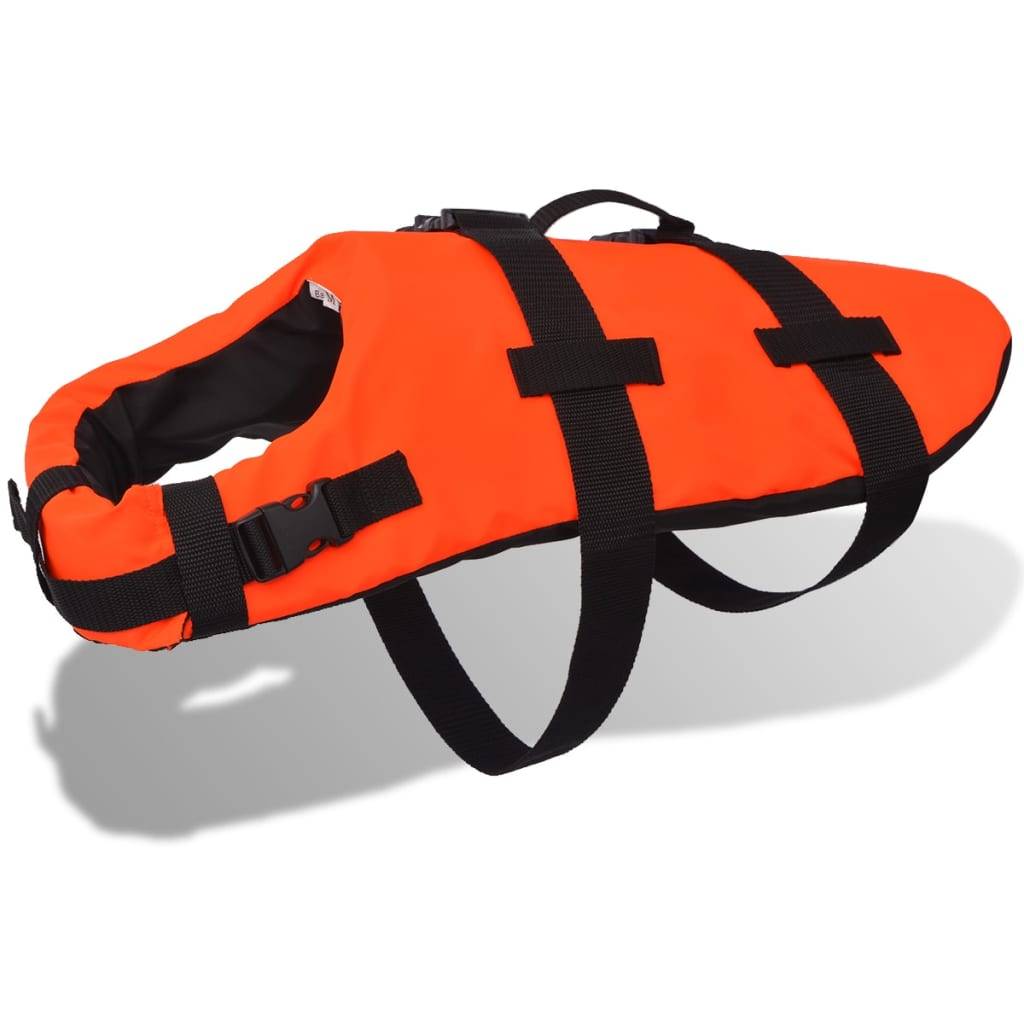 Vidaxl - Gilet de sauvetage pour chiens S Orange vidaXL 91138 - Imagen 1