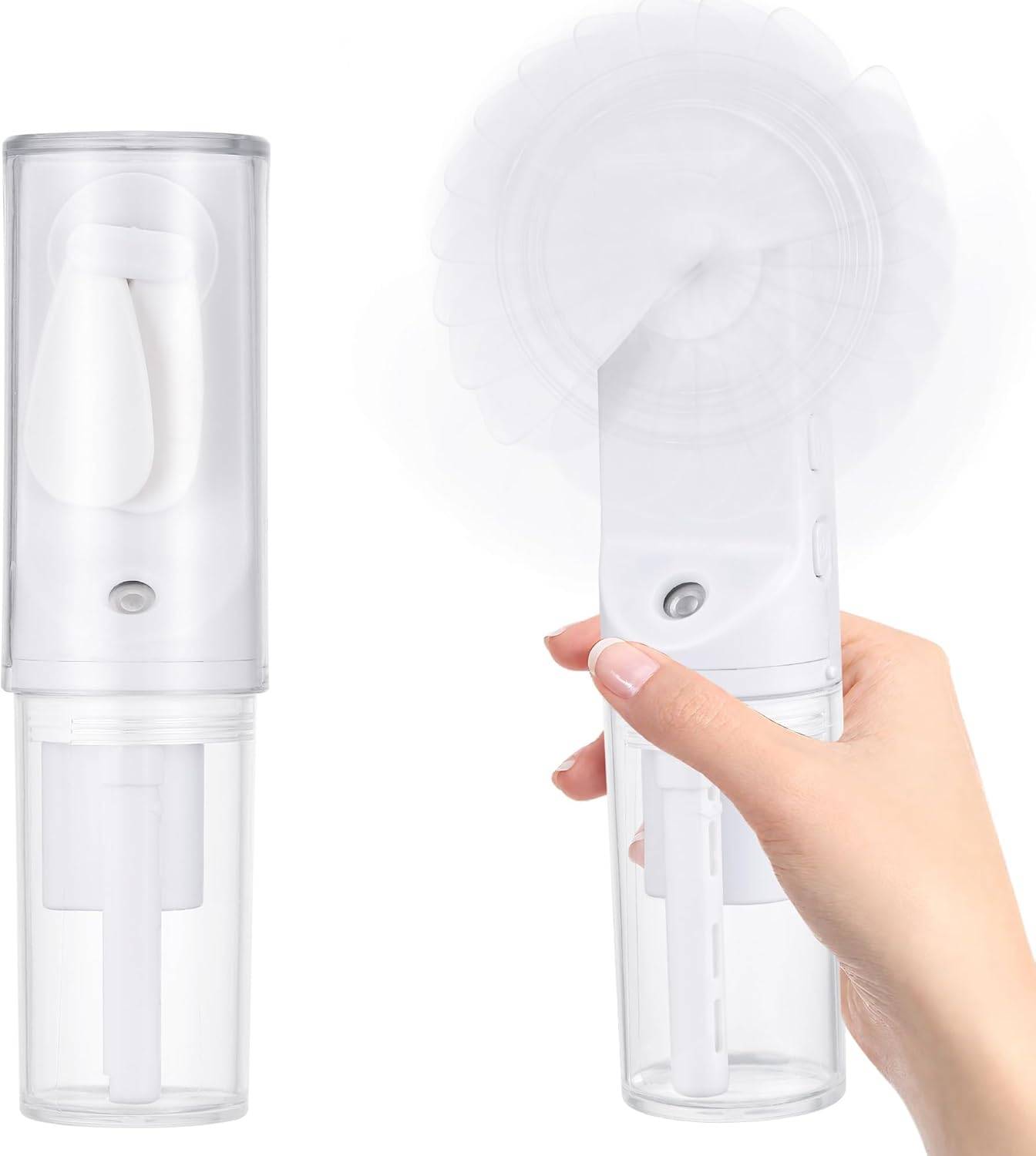 Ventilateur de table brumisateur rechargeable 4 vitesses