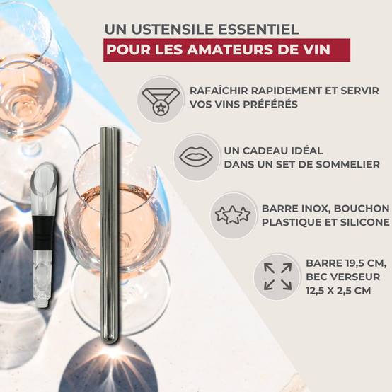 Rafraîchisseur de bouteille de vin Fackelmann Bar Concept - Image 3