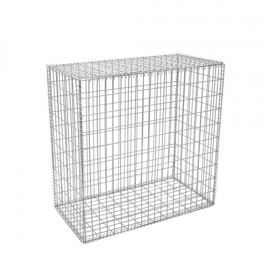 Gabion pour mur en gabion - 100 cm x 50 cm x 100 cm Maille rectangulaire 50 mm x 100 mm (Spirales) 4.5 mm - Image 5