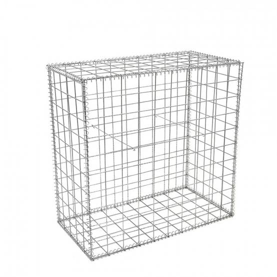 Gabion pour mur en gabion - 100 cm x 50 cm x 100 cm Maille rectangulaire 50 mm x 100 mm (Spirales) 4.5 mm - Image 2