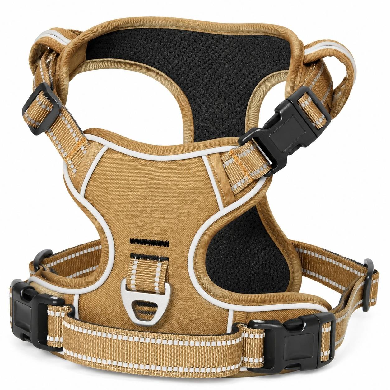 Harnais pour Chien Taille Moyenne à Grande Taille Réfléchissant Anti Traînée Confortable Ajustable - Image 1