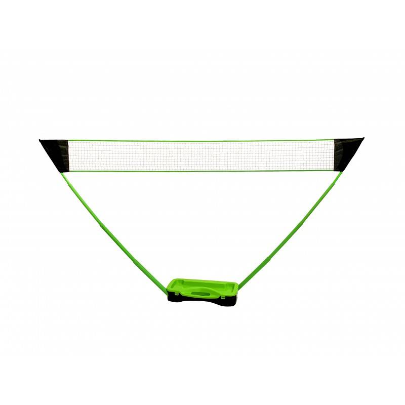 Set de Badminton complet avec filet 295 x 38 x 154 cm, raquettes, volants et étui de rangement PLAY4FUN - Image 5