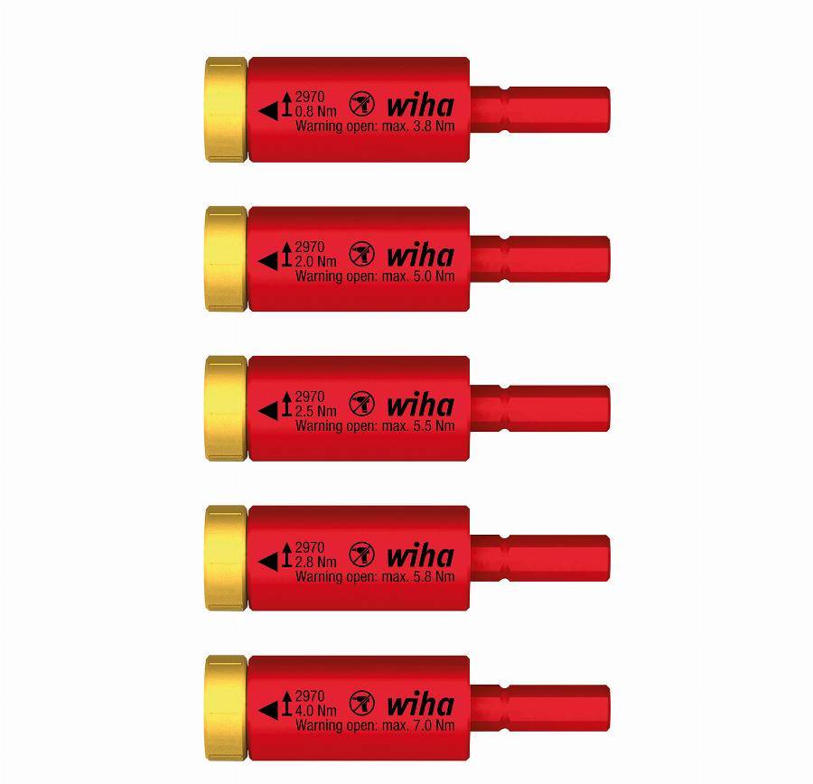 Jeu de 5 adaptateur Easytorque VDE WIHA - 41479
