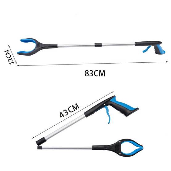 Pince à déchets télescopique 83 cm - Tête rotative à 360° - Embout magnétique - DtopbuyAge - Image 2