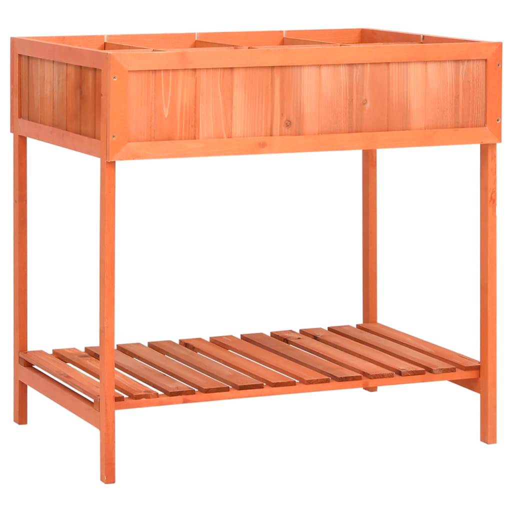 Helloshop26 - Jardinière à herbes 80 x 60 x 80 cm bois de sapin massif - Imagen 1