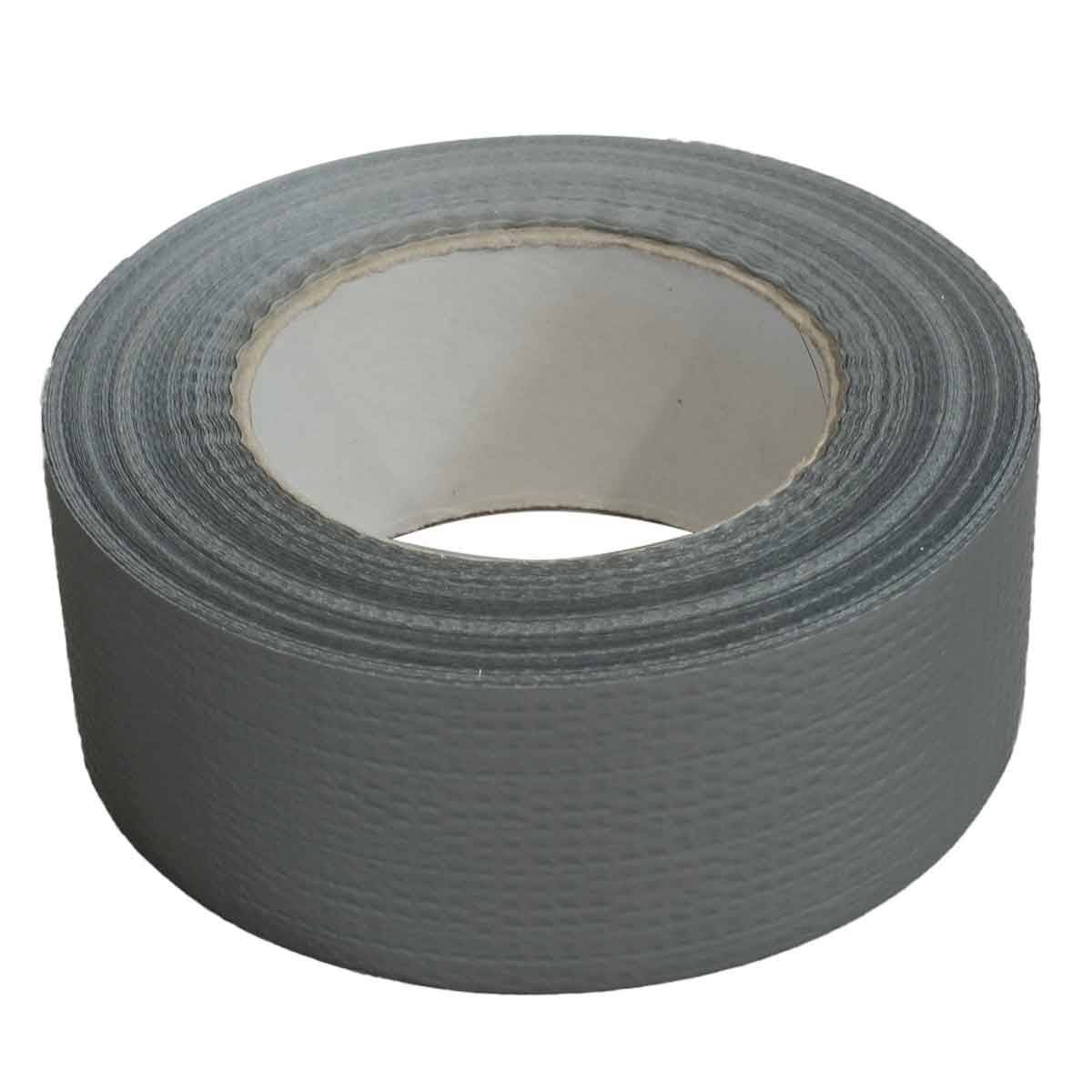 Ruban adhésif toile américaine gris 175µ - Adhésif 48 mm x 50 m pour les raccordements et réparations - Carton de 24 TECPLAST - Imagen 4