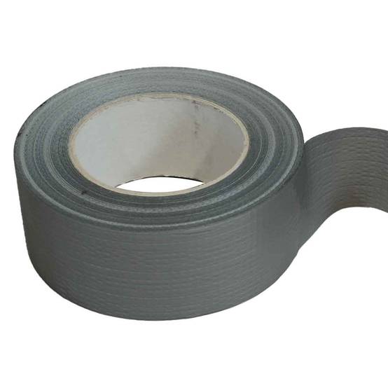 Ruban adhésif toile américaine gris 175µ - Adhésif 48 mm x 50 m pour les raccordements et réparations - Carton de 24 TECPLAST - Image 5