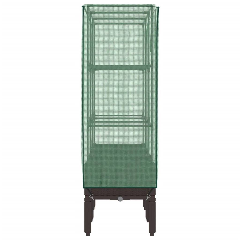 Prolenta Premium - Jardinière polypropylène marron 120 x 40 x 44 cm - Prolenta premium p362.1 - Image 5