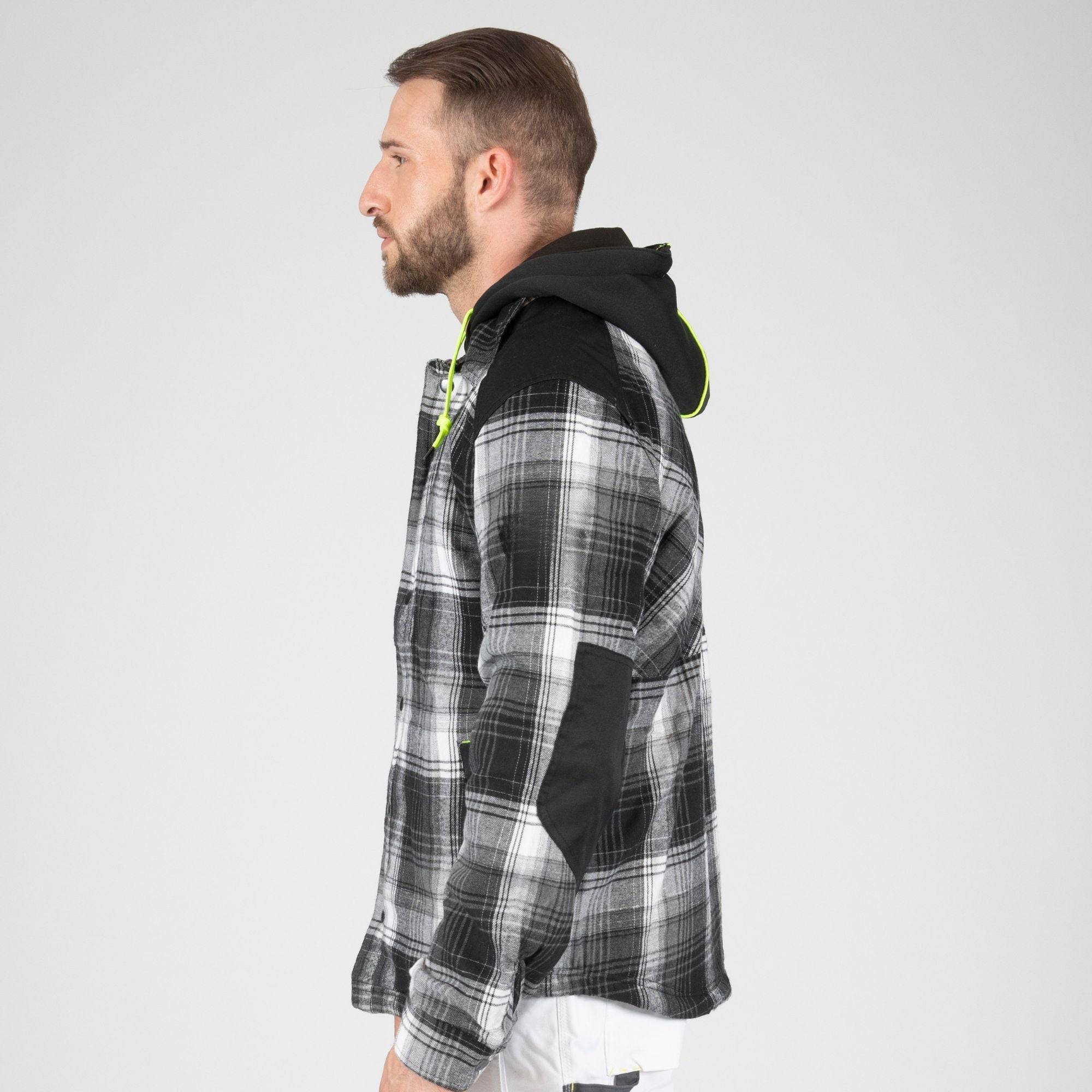taille m - graf - surchemise de travail - 1257 noir - Image 5