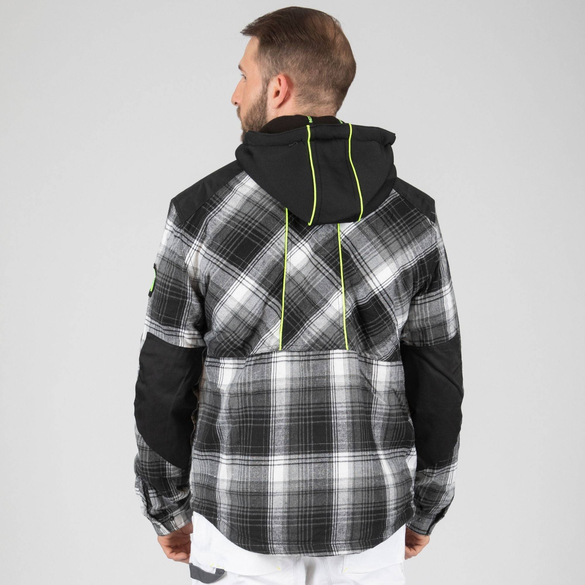 taille m - graf - surchemise de travail - 1257 noir - Image 3