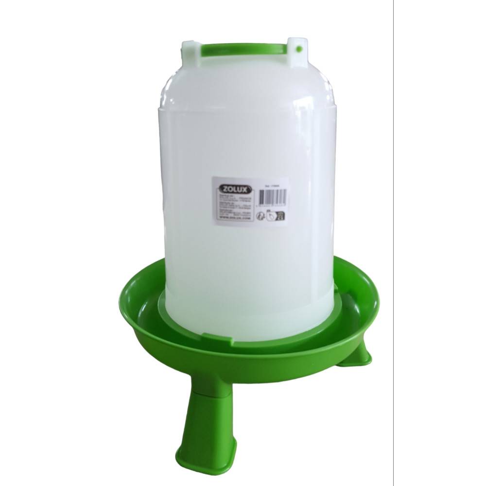 Zolux - zolux - Abreuvoir en plastique avec pieds capacité 5 litres basse cour - Imagen 3