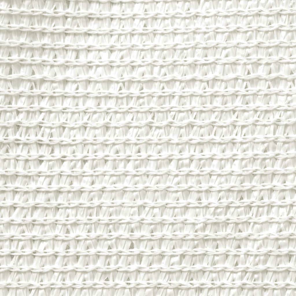 Helloshop26 - Voile toile d'ombrage parasol 160 g/m² blanc 3/4 x 2 m PEHD - Imagen 3