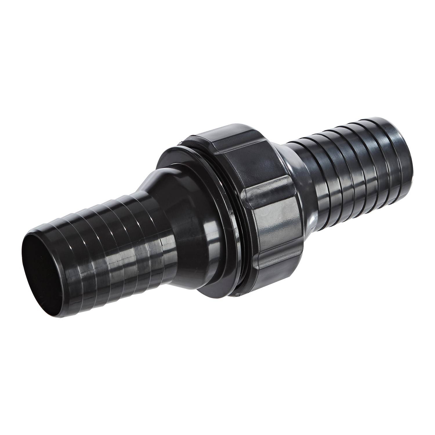 Raccord de tuyau PVC noir 38 mm 1 1/2