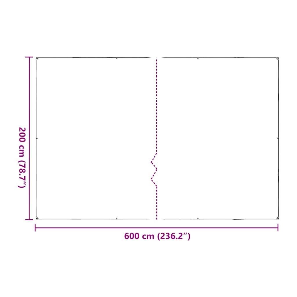 PANGIVO - Housse de protection plantes polyéthylène transparent et noir 600 x 200 cm, poids:1.45kg - PANGIVO - Image 10
