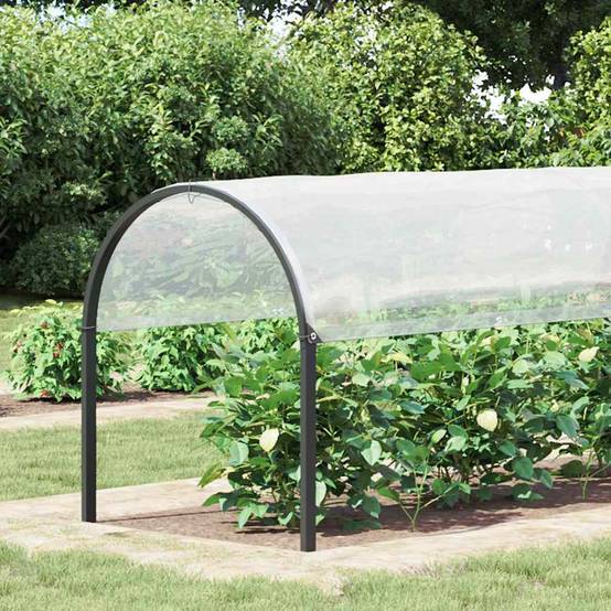 PANGIVO - Housse de protection plantes polyéthylène transparent et noir 600 x 200 cm, poids:1.45kg - PANGIVO - Image 2