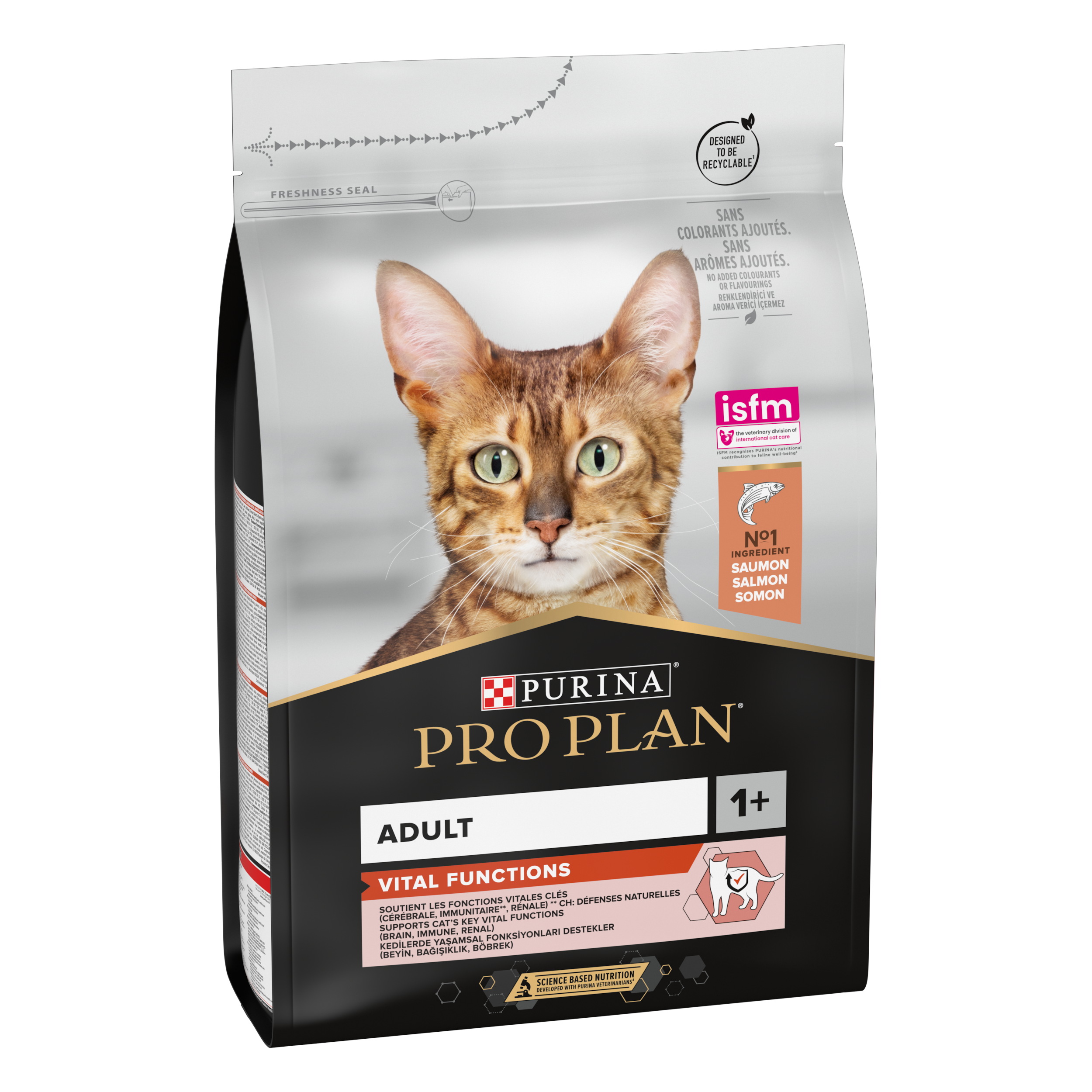 Purina Pro Plan - PRO PLAN Adult Vital Functions Saumon 3kg - Image 1