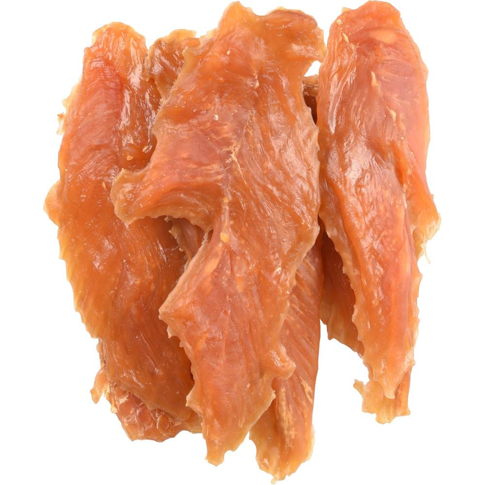 Friandise filet de poitrine de  poulet séché Hapki BBQ pour chien 170 g sans gluten - Imagen 1