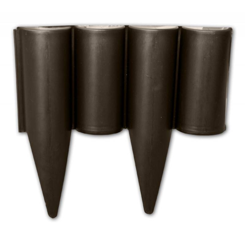 Lem Select - Bordure de jardin Marron PALGARDEN longueur 2.5 m hauteur 22.5 cm - Imagen 1