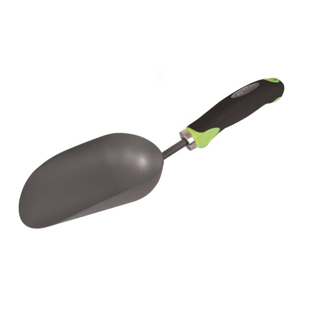 Ribimex - Pelle à terreaux acier revêtement antirouille manche ergonomique