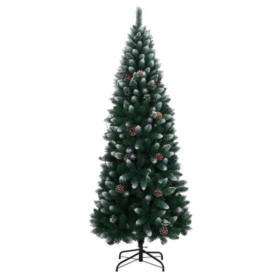 ComfortXL - Sapin de Noël artificiel enneigé 300 LED pour fête Vert 210 cm – ComfortXL Outdoor Living - Image 3