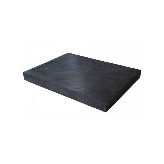 Jardinex - Pas japonais ardoise 40 x 30 x 3 cm - Noir (Lot de 1) - Jardinex