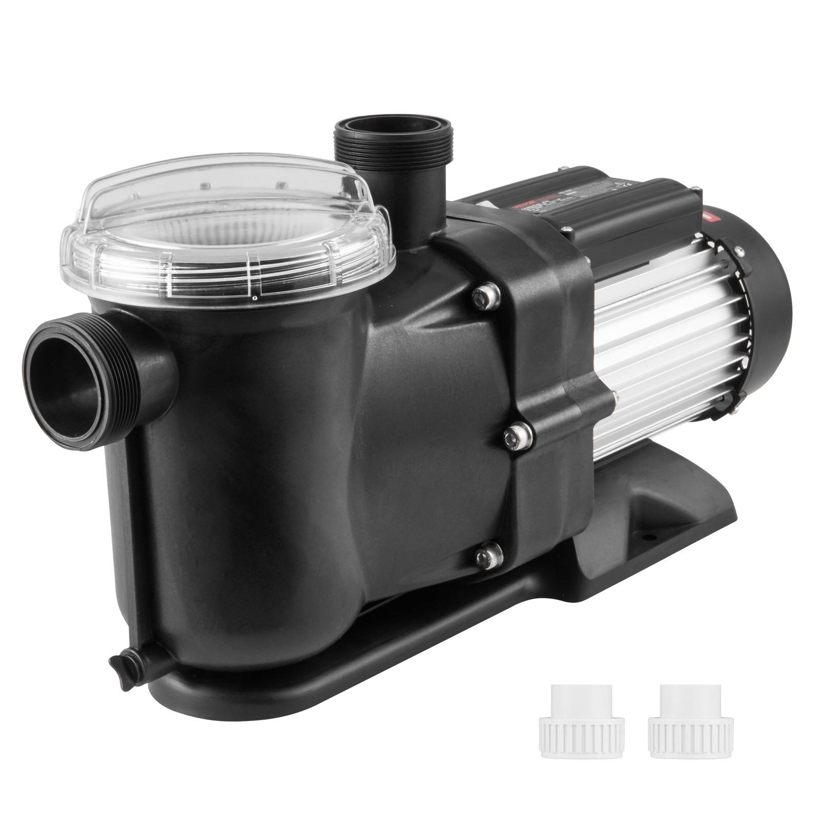 VEVOR Pompe piscine hors sol 1200W vitesse unique 100 GPM, tête max 15 m, panier filtrant. - Image 1