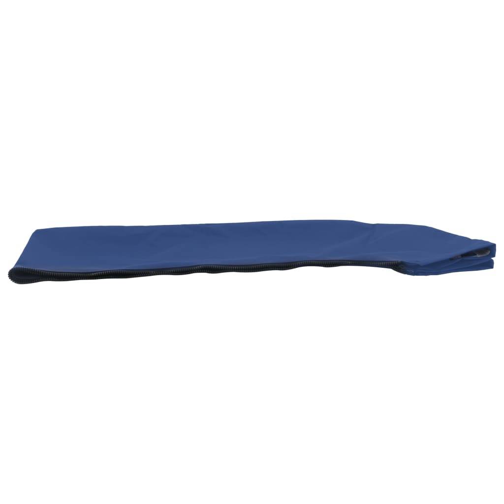 Store banne | Auvent bimini à 3 arceaux Bleu 183x196x137 cm Maison Chic - Image 7