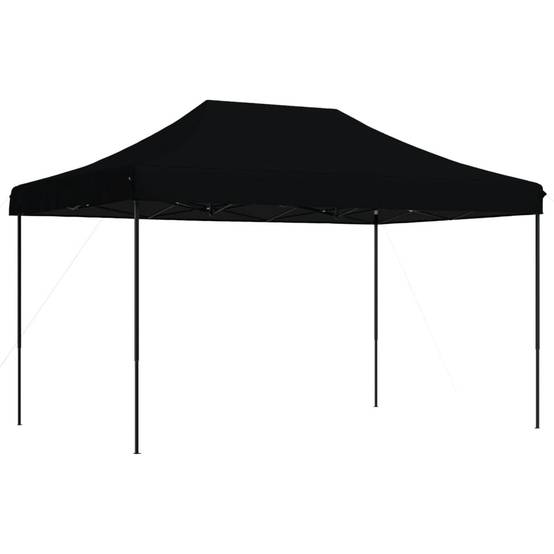 Barnum Pliant Imperméable 4.5x3 m Acier Tente de Fête pour Extérieur Noir – ComfortXL Outdoor Living - Image 2