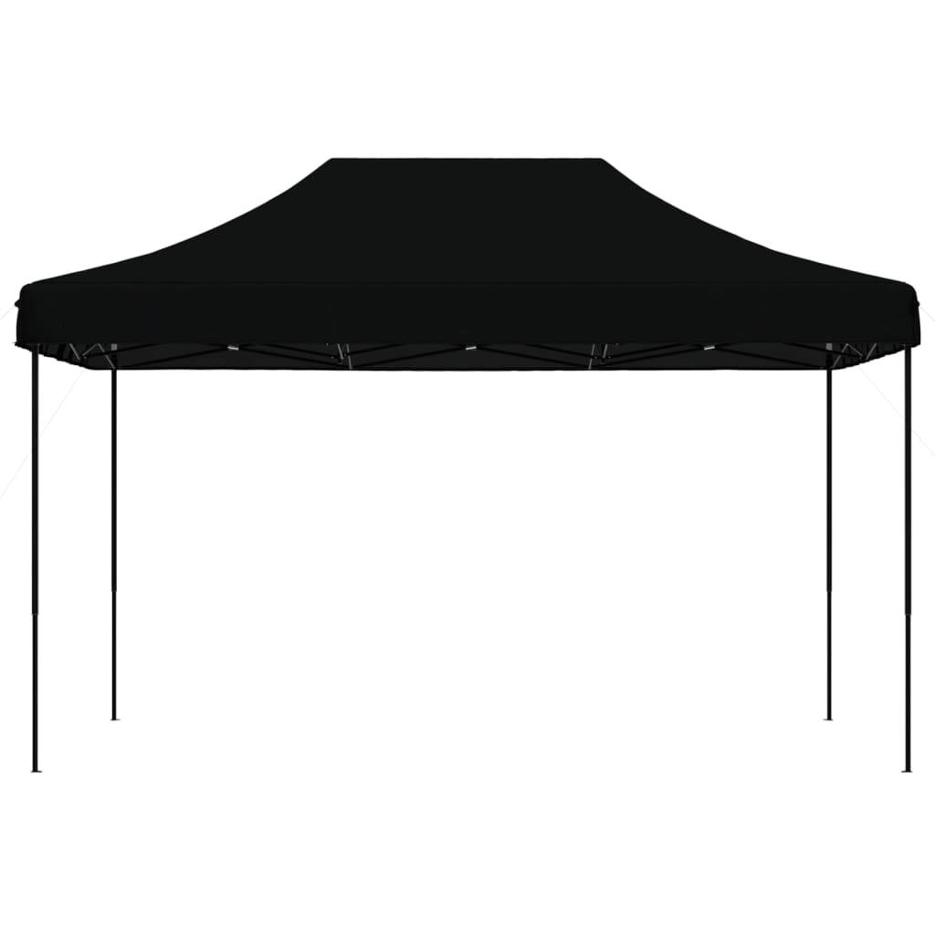 Barnum Pliant Imperméable 4.5x3 m Acier Tente de Fête pour Extérieur Noir – ComfortXL Outdoor Living - Image 3