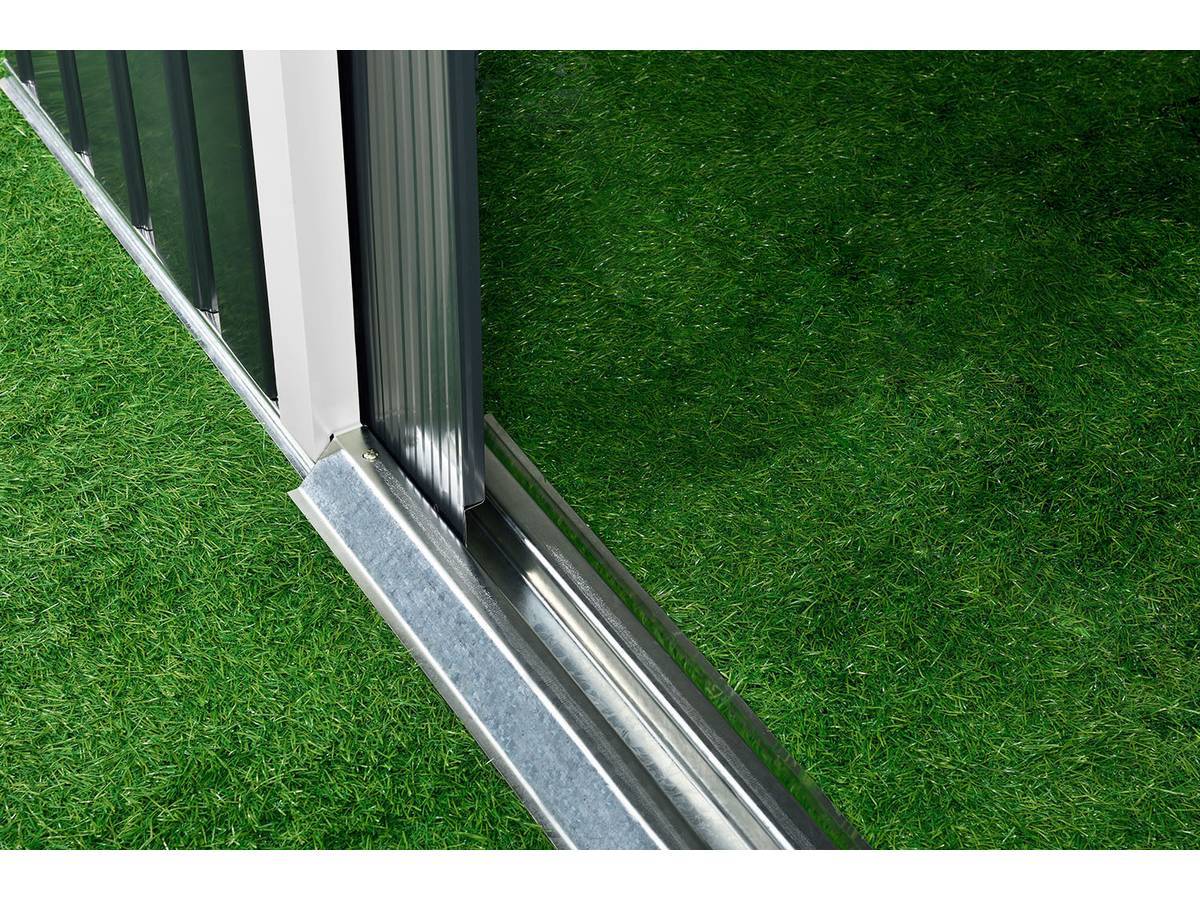 Habitat Et Jardin - Abri De Jardin Métal "rosas" 4,07 M² Avec Abri Bûche - Vert -habitat Et Jardin - Imagen 6
