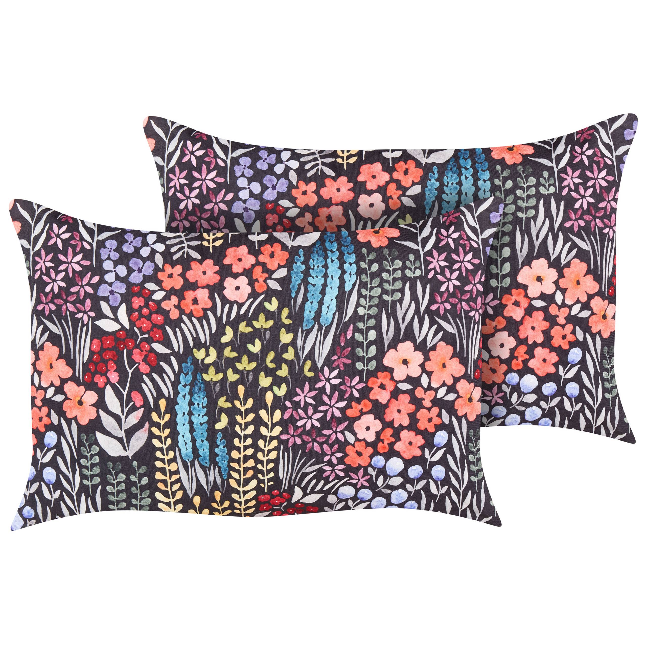 Beliani - Coussin d'extérieur Polyester Multicolore CASTELARO - Beliani - Imagen 2