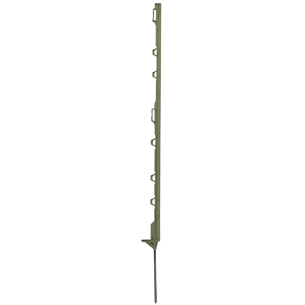 Beaumont - 10 Piquets plastique nature 1.05 m - Imagen 1