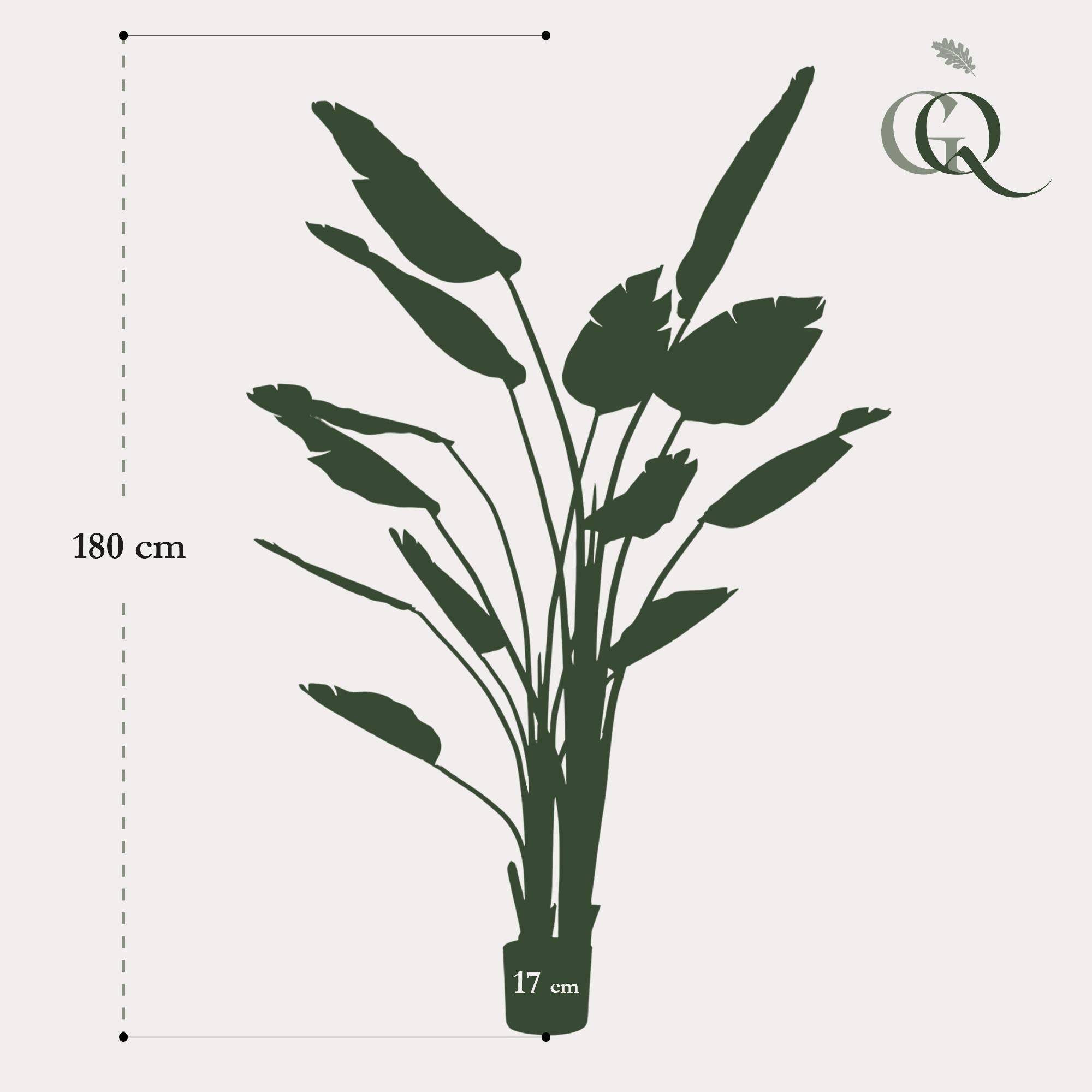 La Green Touch - Strelitzia Nicolai plante artificielle - h180cm, Ø17cm- La Green Touch - Imagen 4
