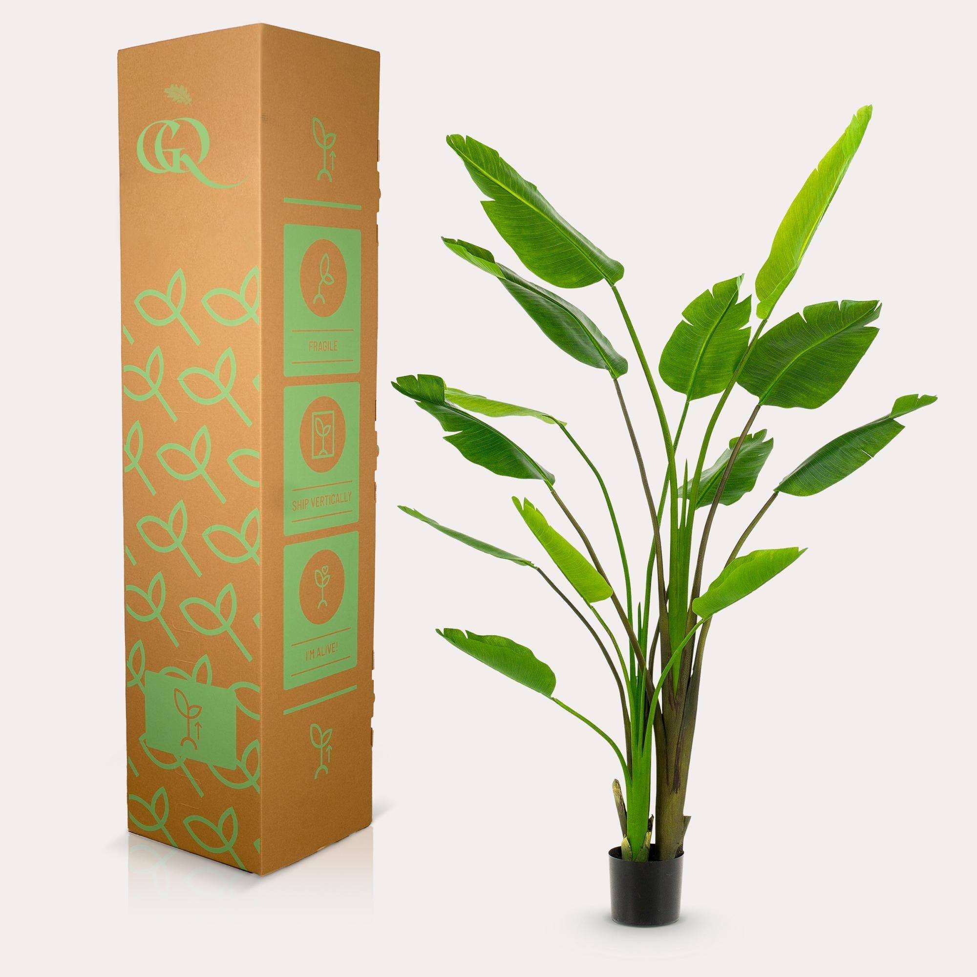La Green Touch - Strelitzia Nicolai plante artificielle - h180cm, Ø17cm- La Green Touch - Imagen 3