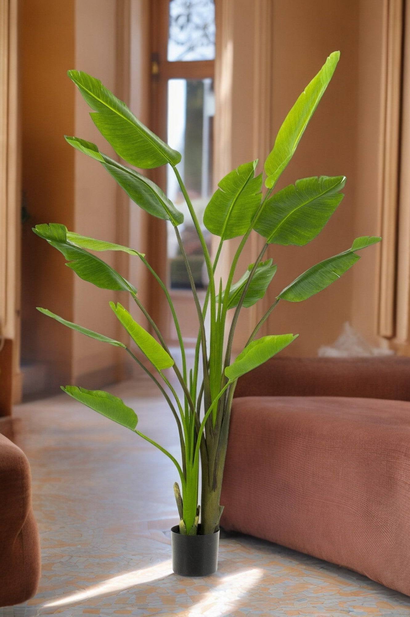 La Green Touch - Strelitzia Nicolai plante artificielle - h180cm, Ø17cm- La Green Touch - Imagen 1