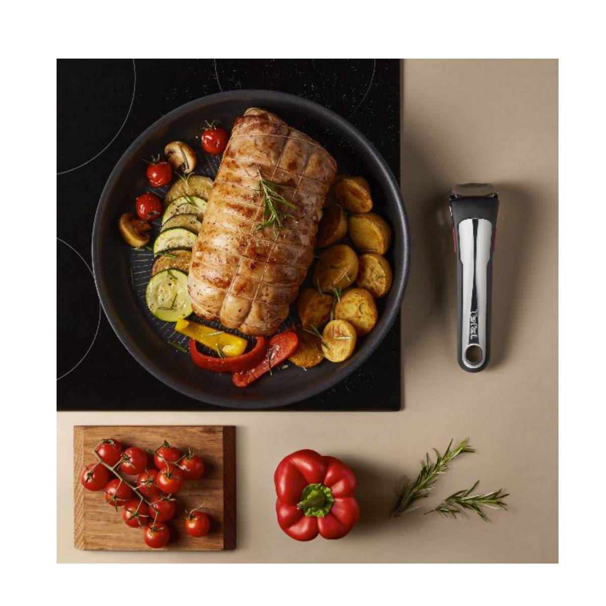 Poêle aluminium 28cm L3970603 Tefal - Image 5